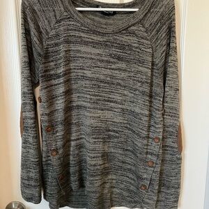 Sweet Wanderer Charcoal Knit Sweater